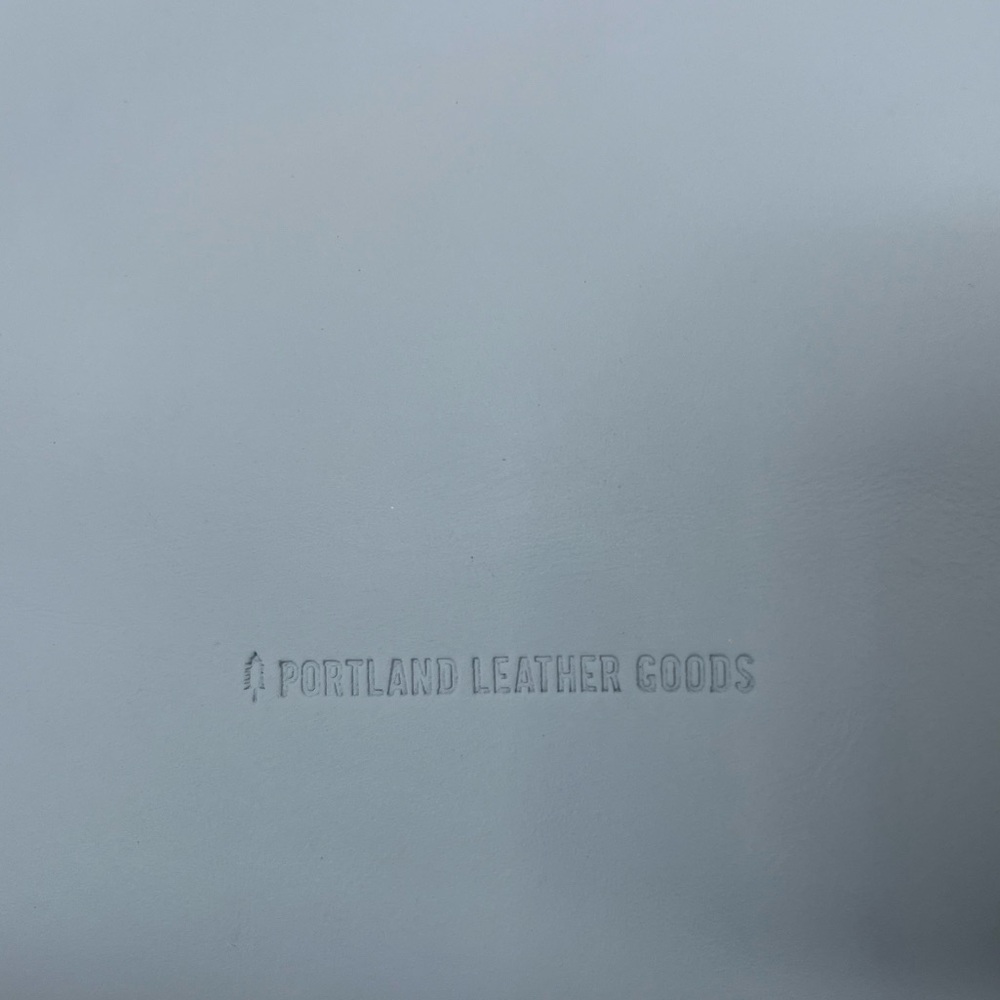 Portland Leather Limited Edition Wildflower Mini Crossbody Tote Glacial Blue - Picture 4 of 10